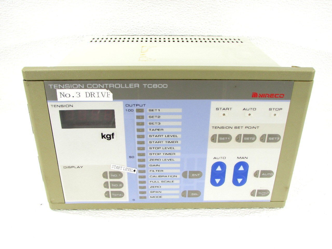 NIRECO TC800 YE4700.0-69修理，NIRECO尼利可张力控制器维修