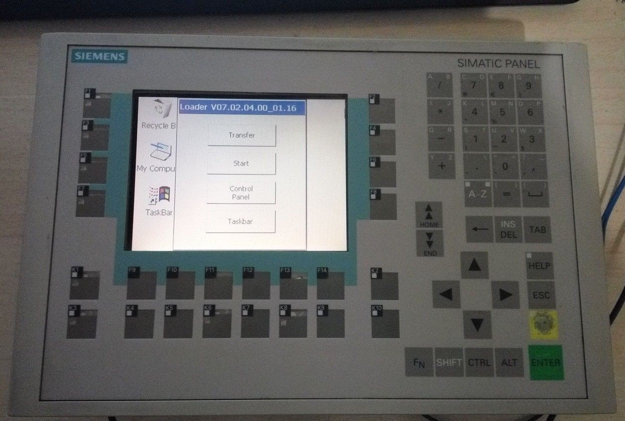 西门子触摸屏液晶屏显示修理，西门子按键屏维修