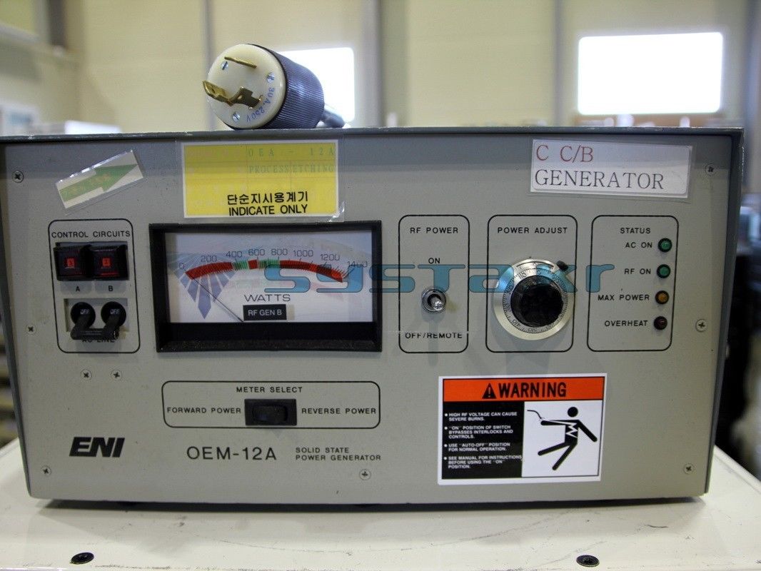 ENI OEM-12A RF射频激光电源不显示，无电压输出故障专业维修.jpg